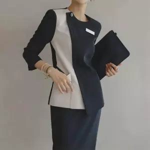 에스테틱유니폼 피부샵 단체복 간호사 프론트 근무복