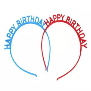 에스제이 해피버스데이 머리띠 파티악세서리