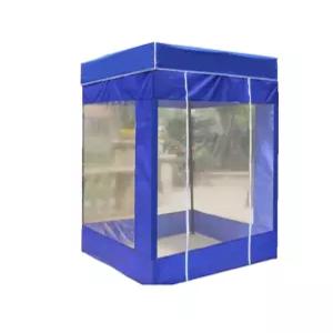 붕어빵천막 겨울천막 행사용 노상 방풍용 투명 2인용