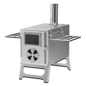 화목난로  글라스패널 불멍 장작스토브 야외 불보기창