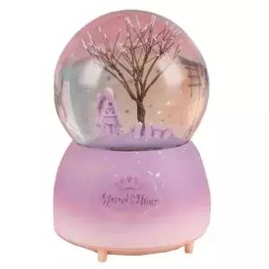 벚꽃스노우볼 워터볼 봄 오르골 핑크 만들기 Q0323