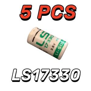 SAFT LS17330 2/3A 3.6V PLC 가스 감지기 알람 배터리5PCS  신규