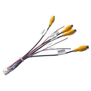 고급 DIY 안드로이드 헤드 유닛 액세서리 (360도 파노라마 카메라 시스템 포함 12핀 케이블 어댑터 포함)