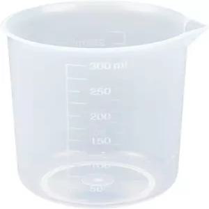 앤트레이더 키친 PP 계량컵 과학용 플라스틱 눈금 비커 투명 250ml-300ml
