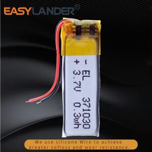 실리콘 와이어 371030 Plantronics Explorer 55 블루투스 헤드셋 팔찌 손목 장난감용 3.7V 0.3wh 리튬 폴리