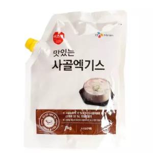 사골농축액 사골 엑기스 떡국소스 찌게소스 1kg 돈카츠소스 머스타드소스 데리야키소스