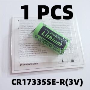 산요 CR17335SE 3V PLC 산업용 리튬 배터리 핀 그린 케이스   1개