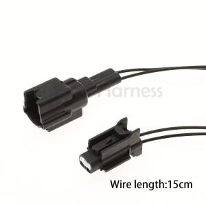 1개 2P 남성 여성 자동차 배선 하네스 커넥터 가전제품 방수 7282-7398-30