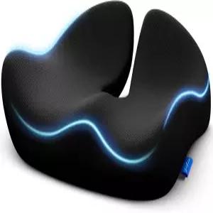 압력 를 위한 ZIKEE 선구적인 시트 쿠션 좌골 허리 치질 및 꼬리뼈 인체공학적 사무용 의자 미끄럼 방지