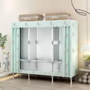 가정용 행거 커버 108/126/150/170/205 cm 옷장 침실 드레스룸 원룸