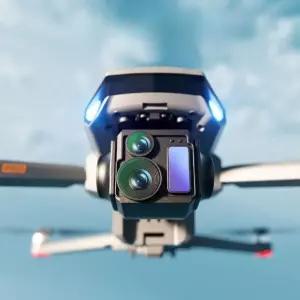 촬영용 항공 드론 5.5 인치 터치 대형스크린 16K 듀얼 카메라 고화질 GPS