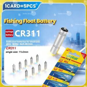 CR311 야간 낚시 발광등 배터리 3V 전기 플로트용 장시간 지속 초고휘도 액세서리