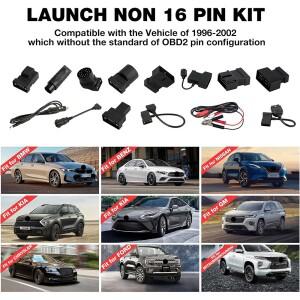 LAUNCH X431 비-16 핀 어댑터 박스 CRP919E/ BT / PRO V5.0/ PAD V ELITE 요법에 대한 OBD1 커넥터 지원...