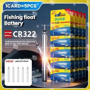 낚시찌 CR322 야광 전자식 배터리 작동식 야간 장비 액세서리
