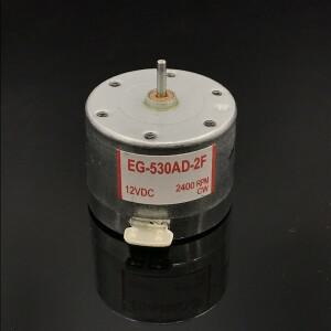 DC 12V 마이크로 EG-530AD-2F CW 모터 2400RPM 캡스턴 데크 카세트 테이프 레코더 오디오 스핀들