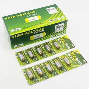 12V 23A 배터리 A23S EL12 MN21 LRV08 문벨 리모컨 전자 장난감용 알카라인 팩