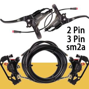 23핀 SM2A 브레이크 레버 자전거 유압 핸들 전원 차단 우측 장착 (전기 스쿠터용 센서 포함)