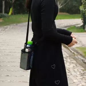 등산 런닝 물병 가방 휴대폰 크로스 숄더 백