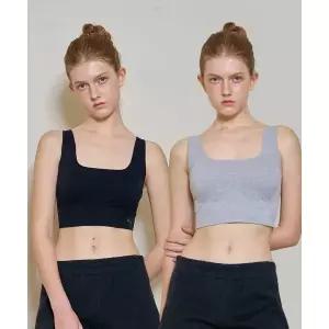 매장정품 푸마 PUMA BODYWEAR [2PACK] 스포츠 심리스 브라 PMFYBCP01 219854