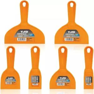 6팩 퍼티 나이프 1.5 2 3 4 5 6 플라스틱 페인트 스크레이퍼 도구 세트 헤비 듀티 드라이월 수리 키트 행