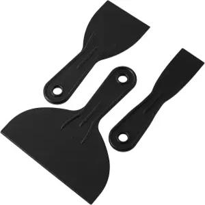 지아슈오다 플라스틱 퍼티 나이프 세트 - 3Pcs 블랙 스크래퍼 도구 1.5 /3 /6 사이즈 스패클 페인팅