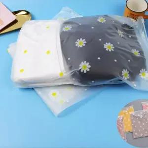 [골드스마일]중형 지퍼팩 1P 슬라이드지퍼백 옷 반투명 의류