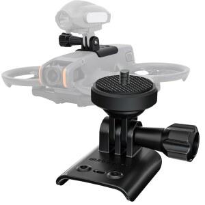 DJI Avata 2 FPV 드론용 CAPART 확장 브래킷, 카메라 마운트 스트로브 라이트 마운트, 1/4 나사 어댑터, 액션 4 3, Insta360 X4 X3 X2 GO 3 3S, pro Hero 12 11 10 9 ...