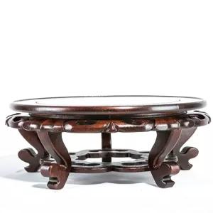 받침대 도자기 공 화분 수석 사각