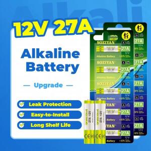 G27A A27 MN27 12V 배터리 L1028 V27GA와 동일 자동차 키 리모컨 GPS 트래커 자전거 알람용
