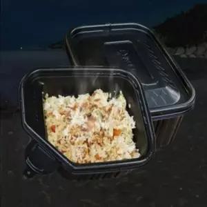 캠핑 발열용기 비화식 등산 야외 발열제 발열도시락 낚시 용기 백패킹 제