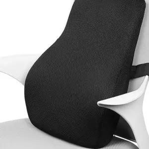 통풍등받이 허리쿠션 의자 메모리폼 차량 등받이