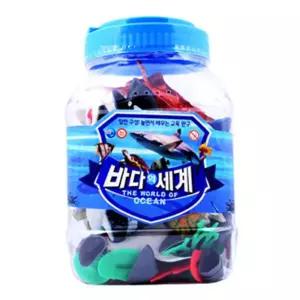 이에스숍 애착인형 플라스틱 장난감 어린이 동물 피규어 해양생물 바다의 세계 완구