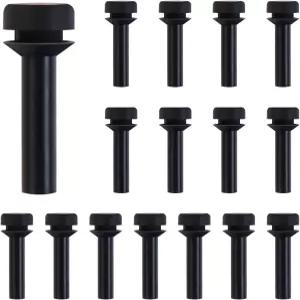 GE 스토브 교체용 16팩 고무 레인지 고무발 상단 조리대 부품 및 액세서리 버너 카페 스토브와 호환 가능