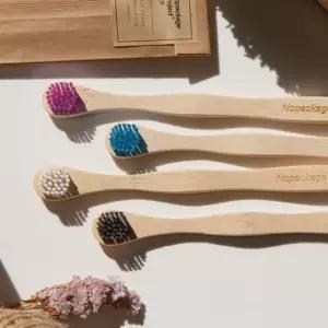 입안백태 NPE 대나무 혀클리너 칫솔/백태 설태 혀 닦기