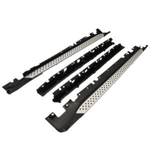 알루미늄 합금 소재의 사이드 페달, 풋, 러닝 보드가 장착된 BMW X5 E70 2007-2013 모델에 적합합니다