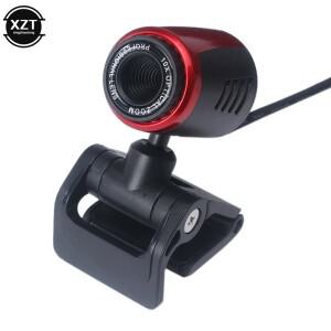 USB 드라이브 프리 HD 컴퓨터 카메라 360 도 회전 클립 데스크탑 노트북 마이크 비디오