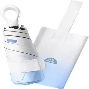 리제라 미니 여행용 우산 UPF 50+ - 지갑용 접이식 휴대용 컴팩트 경량 타이니 트렌디 자외선 차단 여아용