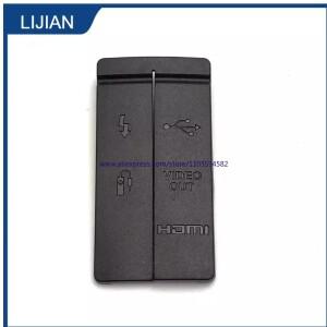 캐논 EOS 50D 디지털 카메라 수리 부품용 USB 고무 뚜껑 문짝 HDMI 호환 마이크 캡 인터페이스 커버