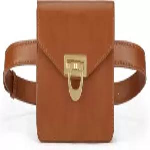 여성 PU 가죽 벨트 가방 허리 패션 팩 파우치 파티 여행 하이킹을 위한 에코USI 패니 작은 지갑