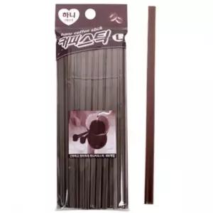 L 커피스틱 일자빨대 100P 빨대컵 주름빨대 하니 긴빨대 스트로우