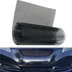 조스그로우 자동차 그릴 메시 알루미늄 마름모 모양 가드 유니버설 39인치 x 13인치 범퍼 보호 액세서리