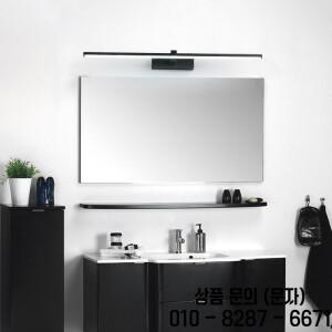 Led 거울 조명 벽 램프 욕실 방수 화이트 블랙 LED 평면 현대 메이크업