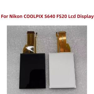 Alideao 니콘 COOLPIX S640 디지털 카메라 LCD 화면 디스플레이 수리 부품 백라이트 포함