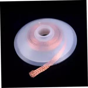 무연납 실납 납땜 와이어 3M 길이의 디솔더링 1.5-3.5mm 폭의 무세척 테이프 PCB 전기 수리용