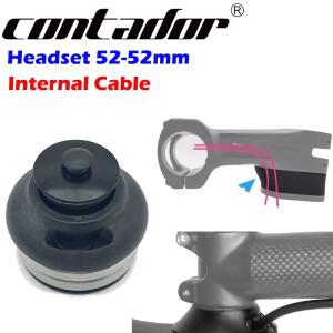 도로 자갈 프레임 헤드셋 스페이서 MTB 자전거 52-52mm 부품 케이블 하우징 스위치 어댑터 내부 라인