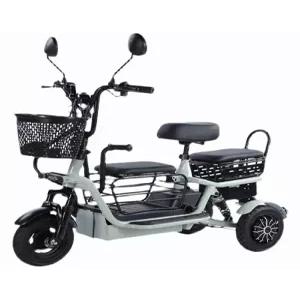 노인 전기자전거 3인용 세발 배터리 스쿠터 경량 충격흡수 여성