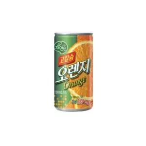 웅진 자연은 고칼슘 오렌지 주스 180ml x 60캔