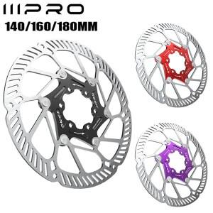 IIIPRO 자전거 브레이크 디스크 140mm 로터 열 방출 플로팅 로드 MTB