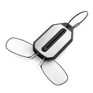 접이식 돋보기 휴대용 노인 루페 확대경 초경량 안경 코걸이 독서 책 독서용