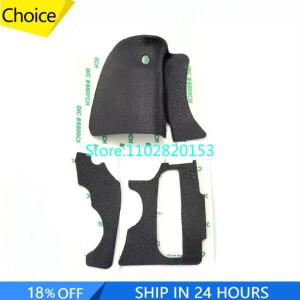 캐논 EOS 60D  바디그립 측면 엄지 고무 가죽 스킨 쉘 커버 디지털 카메라 수리 부품 + 테이프 (새 상품)